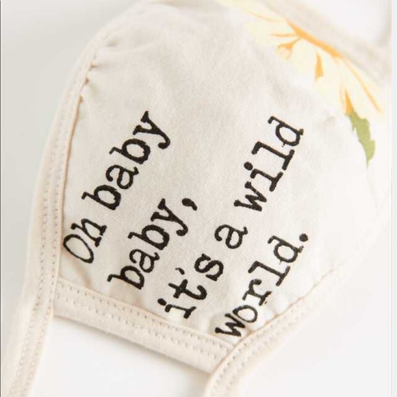 3 Pack Cloth Face Masks - Zebra Flower 100% Cotton - Picture 2 of 3